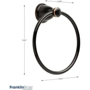 Franklin Brass KIN3PCORB Kinla Kit de accesorios de baño_4