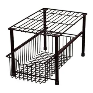Cesto deslizante con cajón Decobros apilable para el_1