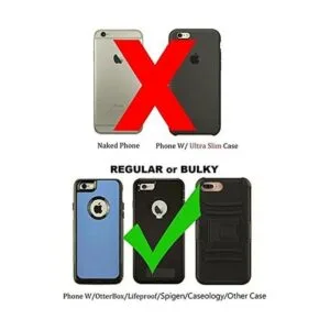 AISCELL Funda táctica con clip resistente de nailon negro_3