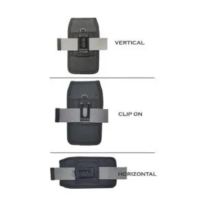 AISCELL Funda táctica con clip resistente de nailon negro_2