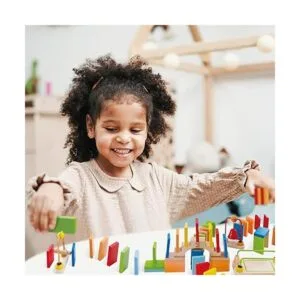 Juego de dominó de madera para niños Dynamo de Hape_6