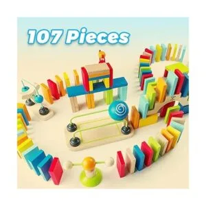 Juego de dominó de madera para niños Dynamo de Hape_2