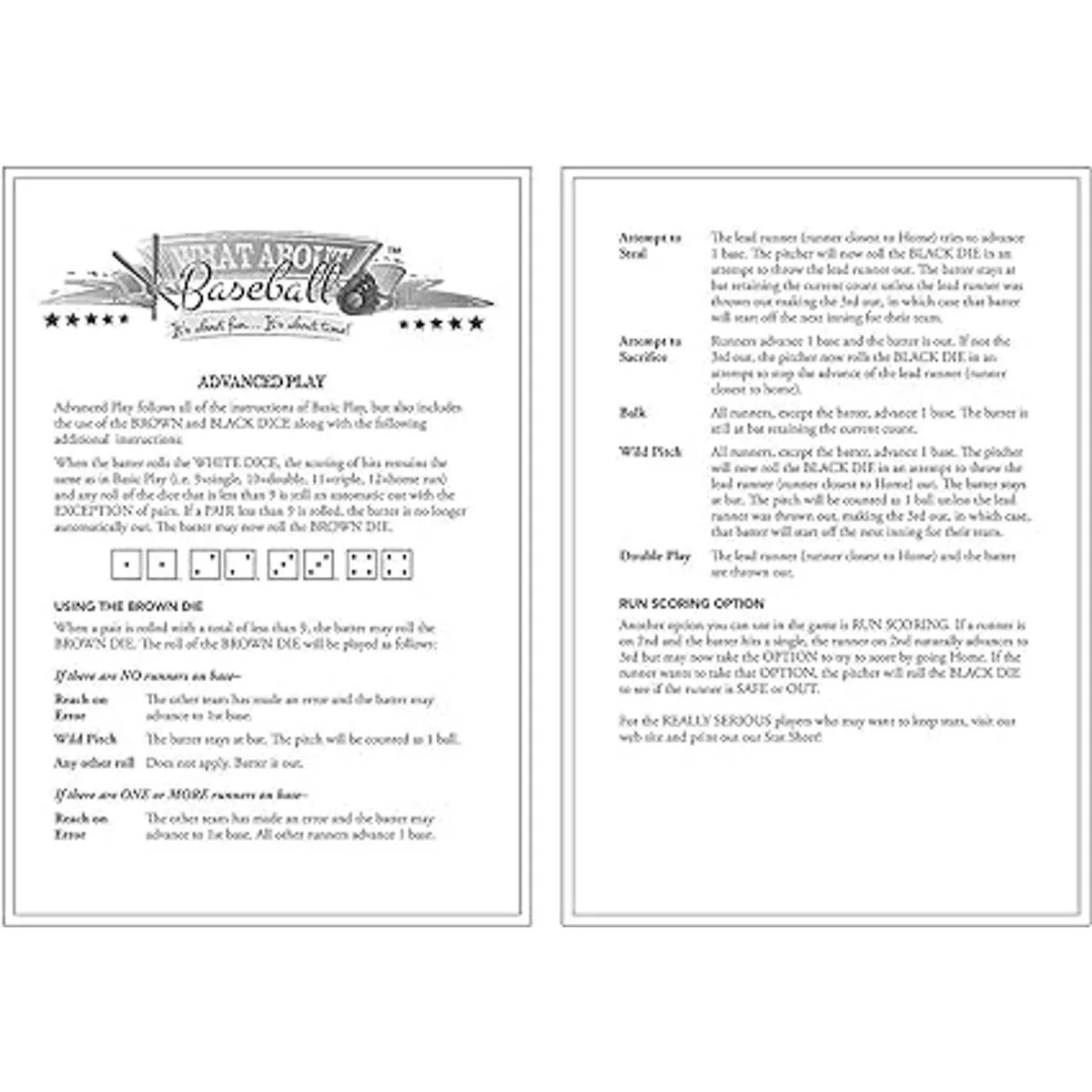 Juego realista de tablero What About Baseball que te da_6