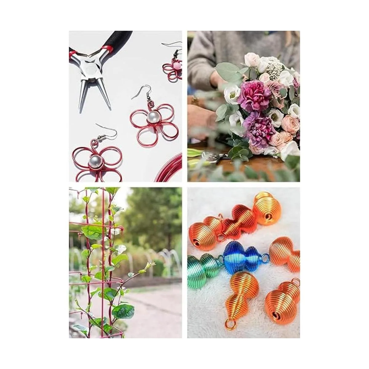 Alambre de aluminio anodizado de la marca Mandala Crafts_4