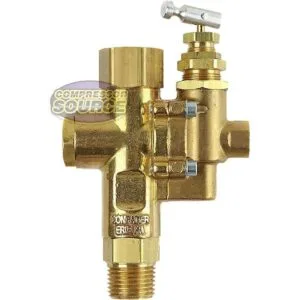 Compresor de aire piloto válvula de retención descargador