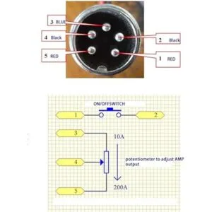 Pedal de pie para cortador de plasma soldador control de_2