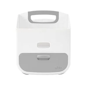 Estación para cambiar pañales portátil Ubbi con caja_3