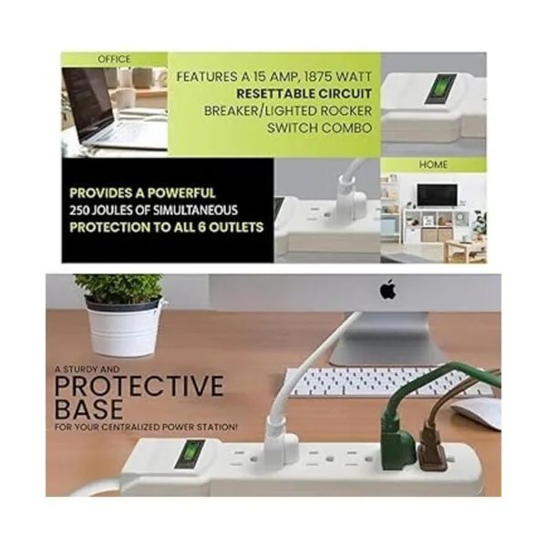 GoGreen Power GG16106MS 6 Protector de sobrecarga con