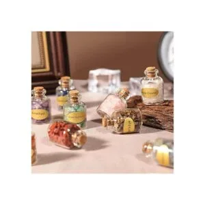 Sunyik 9 Juego de minibotellas con gemas para curación_3