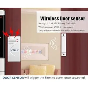 KERUI Sistema de seguridad para el hogar mejorado para_4