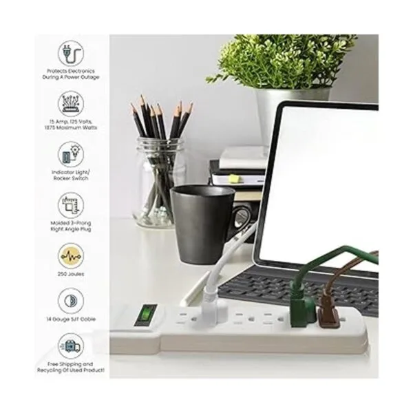 GoGreen Power GG16106MS 6 Protector de sobrecarga con