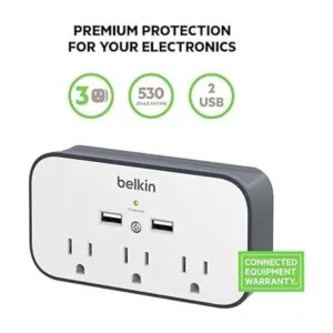 Protector de sobrecarga Belkin con Puerto USB. 24 A con_3