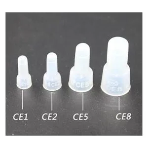 Rextin 1000 tapas protectoras CE5 transparentes de extremo