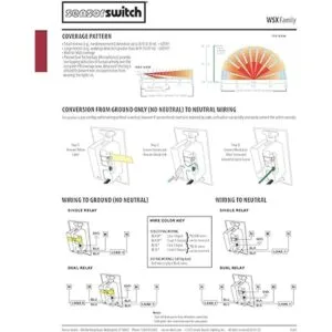 Sensor Switch WSX PDT IV Sensor de interruptor de pared_4