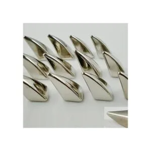 RUBYCA 17MM 20pcs Plata Color Dragón Garra Púas y Pernos_3