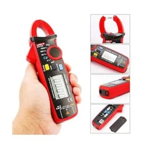 Medidor de corriente y capacidad UniT con minipinzas_3