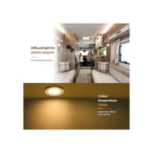 Dream Lighting 2 W empotrada LED Down Light Blanco