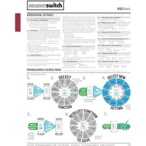 Sensor Switch WSX PDT IV Sensor de interruptor de pared_3