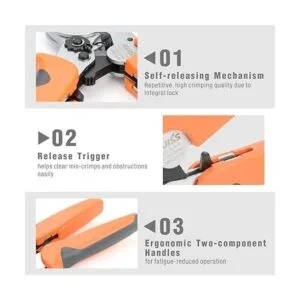 Alicates crimpadores IWISS HSC8 64 autoajustables_5