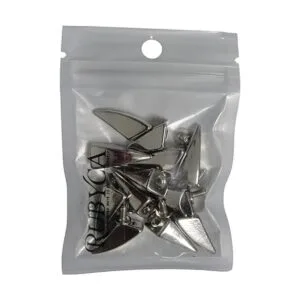 RUBYCA 17MM 20pcs Plata Color Dragón Garra Púas y Pernos_4