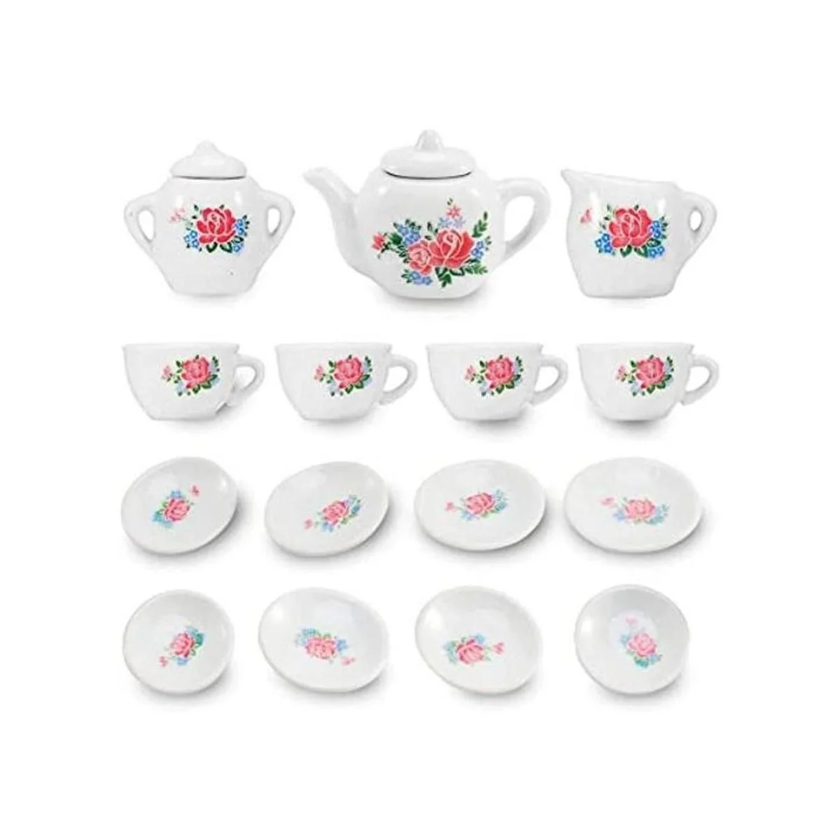 Liberty Imports Juego de té de cerámica de porcelana en
