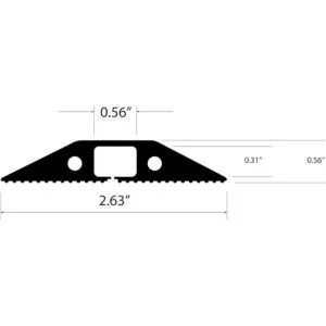 DLine FC68B Funda de cable de suelo enlazable_6