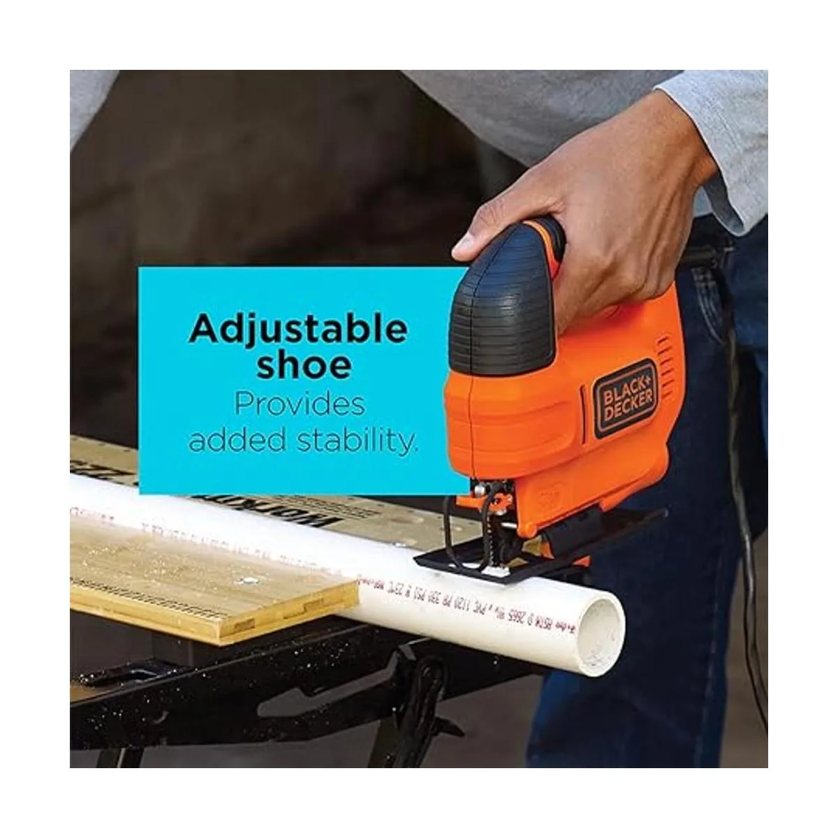 BLACKDECKER Sierra de vaivén 4.5 amperios BDEJS300C_4