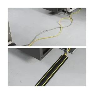 DLine Cubierta de cable de piso resistente FC83H 6 pies_4