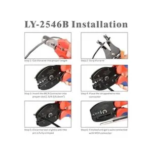 Iwiss herramientas de prensar solares para cable PV de_4