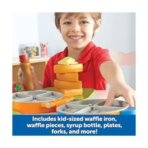 Learning Resources Set de gofres de juguete New Sprouts_3