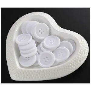 GANSSIA Botones de resina de 0.886 in para costura de