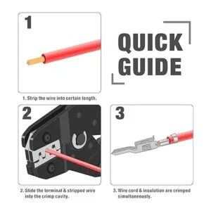 IWISS para Dupont Professional pinza de compresión para_5