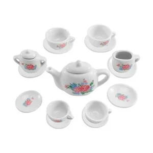 Liberty Imports Juego de té de cerámica de porcelana en