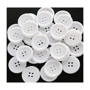 GANSSIA Botones de resina de 0.886 in para costura de