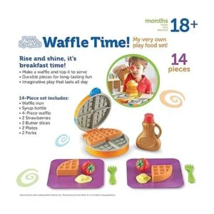 Learning Resources Set de gofres de juguete New Sprouts_6