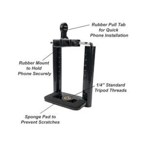 Adaptador de trípode para teléfono celular Soporte de_3
