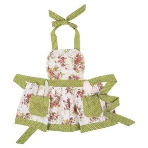 Delantal de algodón Neoviva Garden para mamá y para mí_6