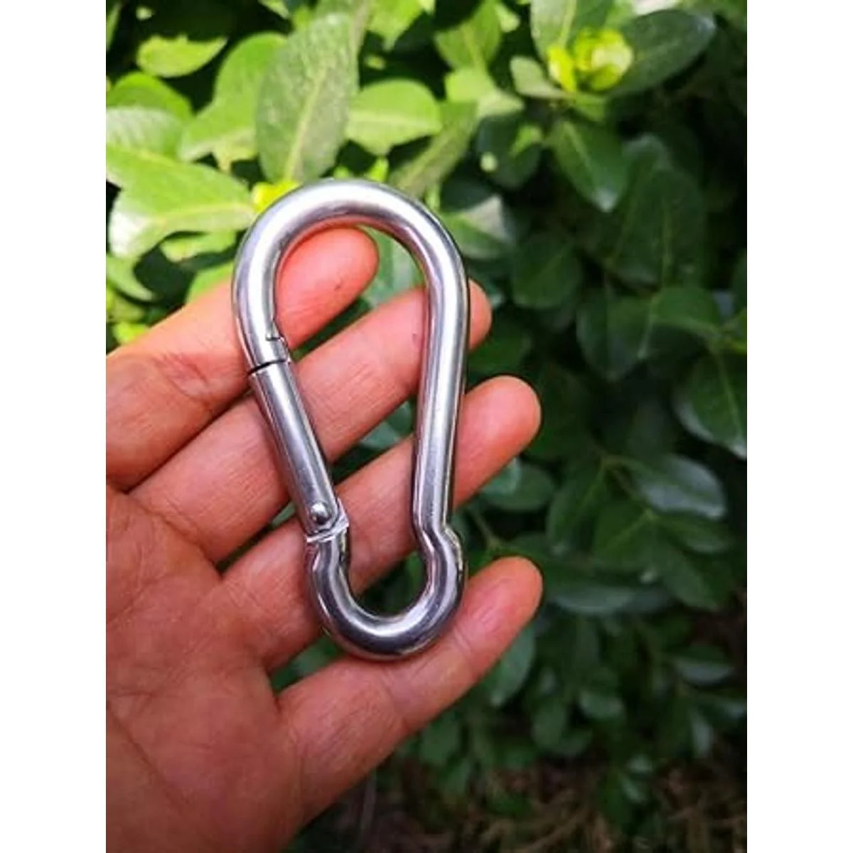 Mosquetón de resorte de acero inoxidable 10 unidades_4