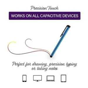 TCD Paquete de 100 lápices capacitivos de metal largo_5