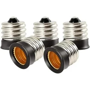 Electop E17 a E12 adaptador de zócalo convertidor de base_4