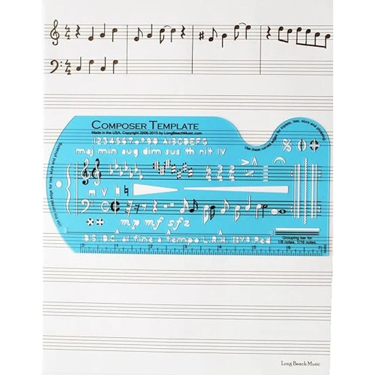 Plantilla para composición de canciones con notas_5