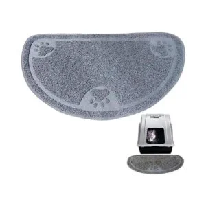 Evelots Trampa para arena para gatosalimento sin_4