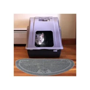 Evelots Trampa para arena para gatosalimento sin_2