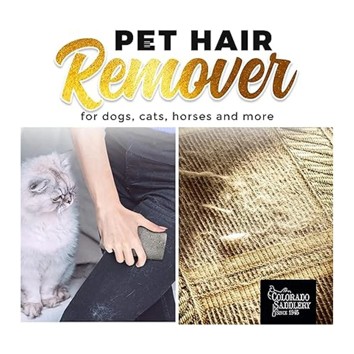 Colorado Saddlery Groomers Pelos de pómez para mascotas_3