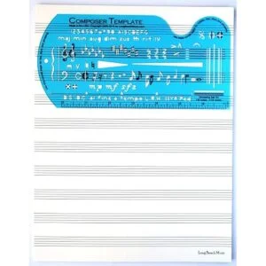 Plantilla para composición de canciones con notas_3