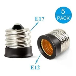 Electop E17 a E12 adaptador de zócalo convertidor de base_2