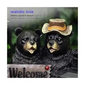 Alpine Corporation Oso de 15 pulgadas de alto para_5