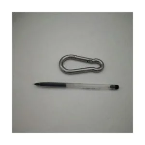 Mosquetón de resorte de acero inoxidable 10 unidades_2