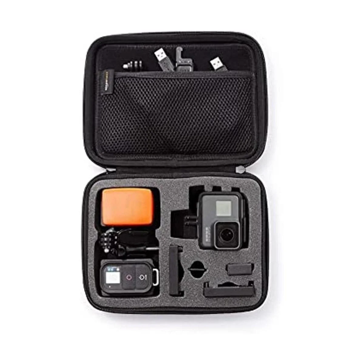 Funda de transporte pequeña para GoPro y accesorios 9 x 7_1