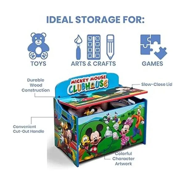 Caja para juguetes Delta Children Deluxe._3